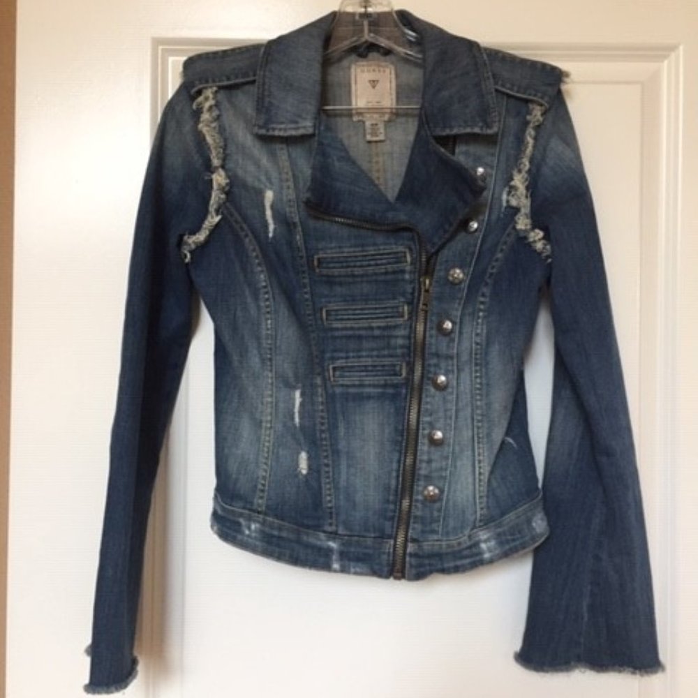 Guess Military Jean Jacket